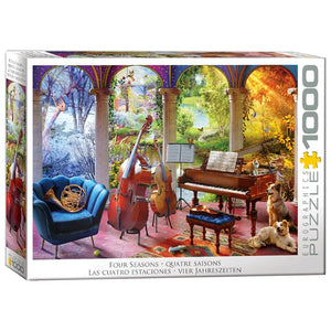 Eurographics Jigsaws Four Seasons Of Music (1000pc) Eurographics