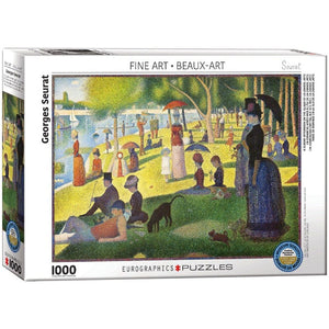 Eurographics Jigsaws Georges Seurat - Sunday On La Grande Jatte - Fine Art Collection (1000pc) Eurographics