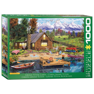 Eurographics Jigsaws Grand Teton Cabin (1000pc) Eurographics