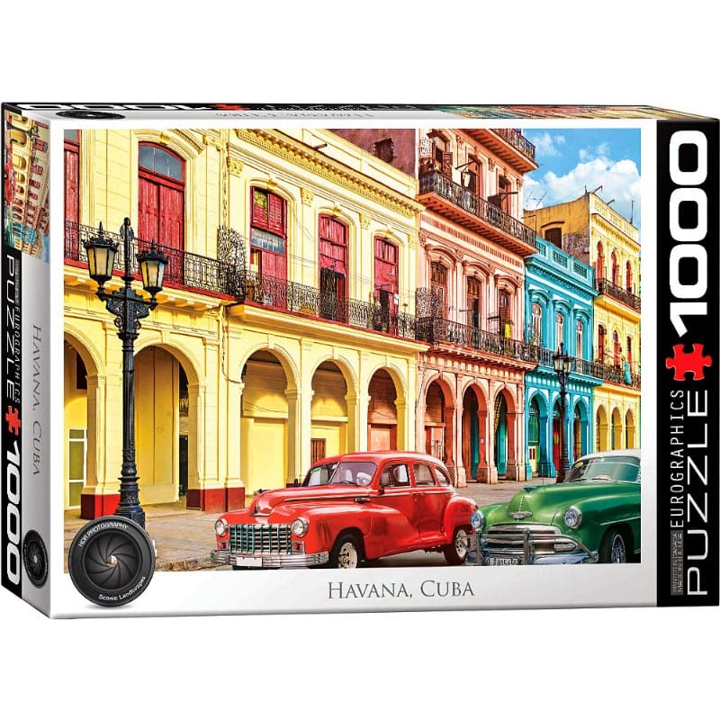 Eurographics Jigsaws Havana - Cuba (1000pc) Eurographics