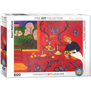 Eurographics Jigsaws Henri Matisse - Harmony In Red - Fine Art Collection (1000pc) Eurographics