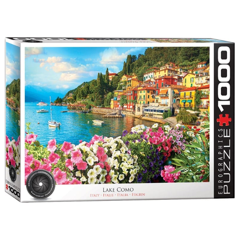 Eurographics Jigsaws Lake Como - Italy (1000pc) Eurographics
