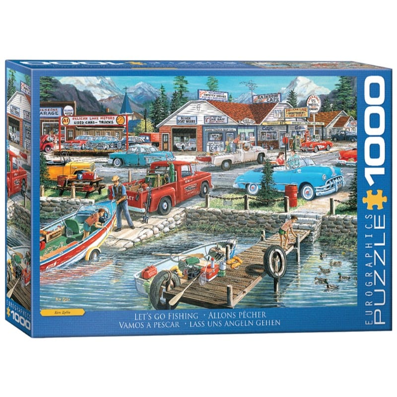 Eurographics Jigsaws Let's Go Fishing (1000pc) Eurographics