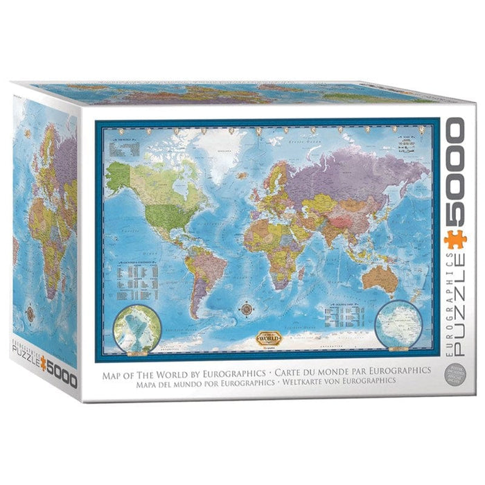 Map Of The World (5000pc) Eurographics