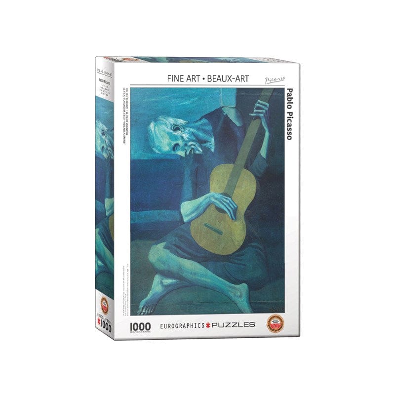 Eurographics Jigsaws Pablo Picasso - Old Guitarist - Fine Art Collection (1000pc) Eurographics