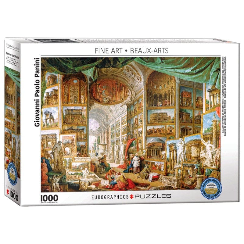 Eurographics Jigsaws Pannini - Ancient Rome (1000pc) Eurographics