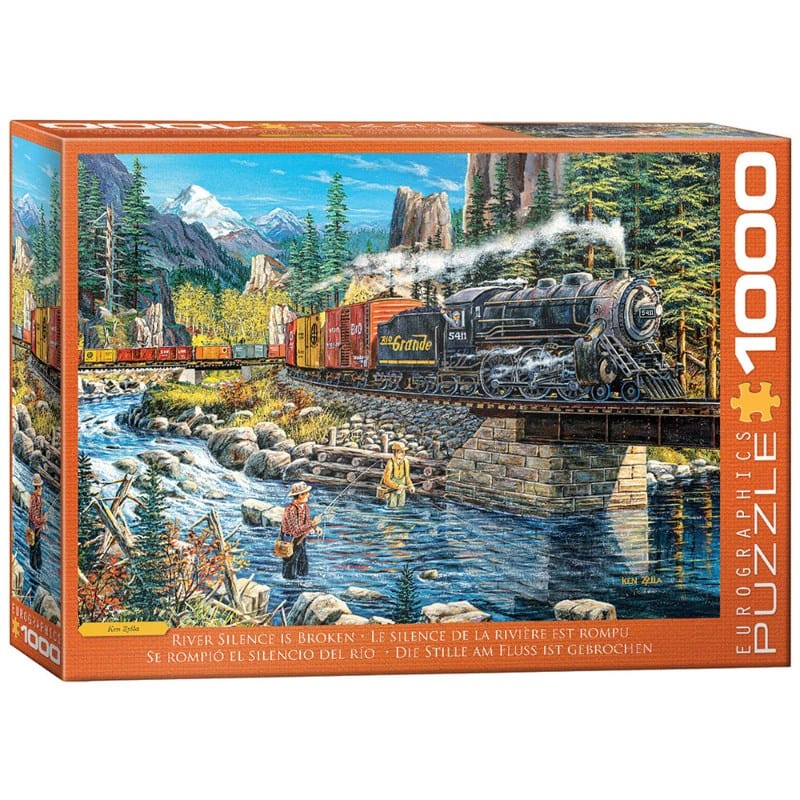 Eurographics Jigsaws River Silence is Broken (1000pc) Eurographics