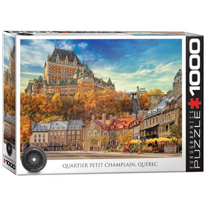 Eurographics Jigsaws Rue Du Marche Quebec (1000pc) Eurographics