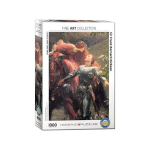 Eurographics Jigsaws Sir Frank Bernard Dicksee - La Belle Dame Sans Merci - Fine Art Collection (1000pc) Eurographics