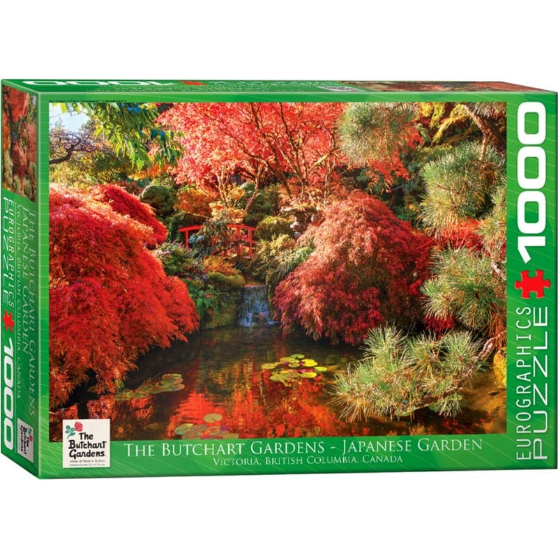 Eurographics Jigsaws The Butchart Gardens - Japanese Garden (1000pc) Eurographics