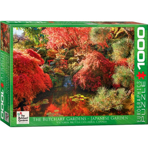 Eurographics Jigsaws The Butchart Gardens - Japanese Garden (1000pc) Eurographics