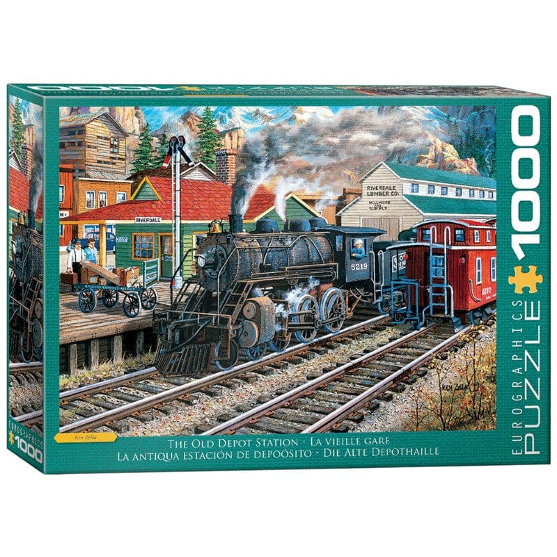 Eurographics Jigsaws The Old Depot Station (1000pc) Eurographics