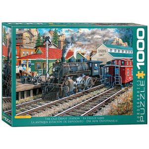Eurographics Jigsaws The Old Depot Station (1000pc) Eurographics