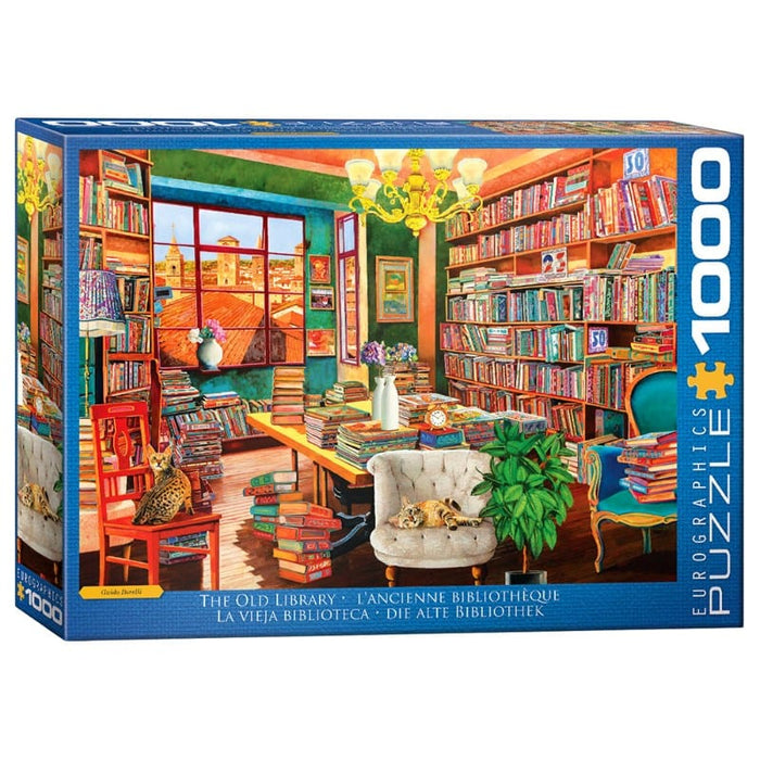 The Old Library (1000pc) Eurographics