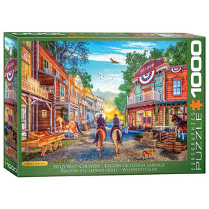 Eurographics Jigsaws Wild West Country (1000pc) Eurographics