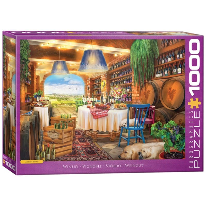 Eurographics Jigsaws Winery - Artbeat Studeo (1000pc) Eurographics