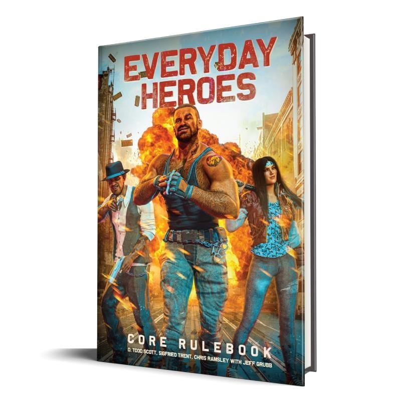 Evil Genius Games Roleplaying Games Everyday Heroes RPG - Core Rules Hardcover