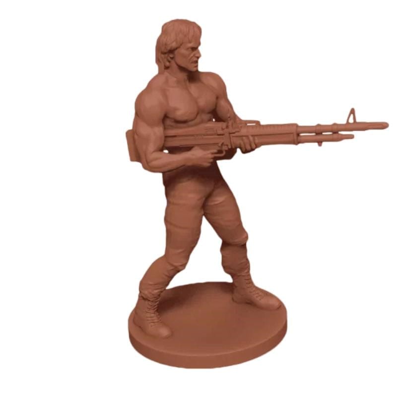 Evil Genius Games Roleplaying Games Everyday Heroes RPG - Rambo Miniature