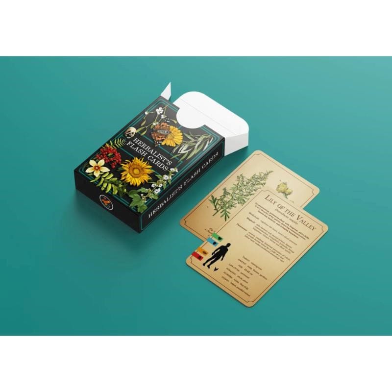 Exalted Funeral Press Roleplaying Games Herbalist's Flash Cards