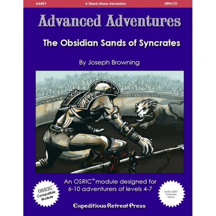 Advanced Adventures #21 - The Obsidian Sands of Syncrates