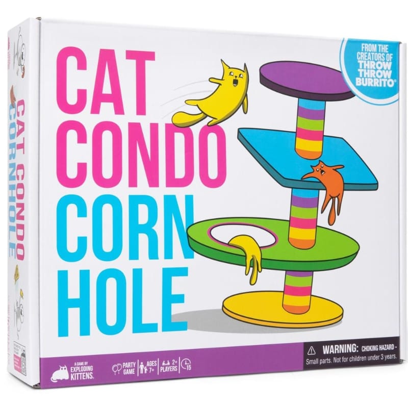 Exploding Kittens Board & Card Games Cat Condo Cornhole (Exploding Kittens)