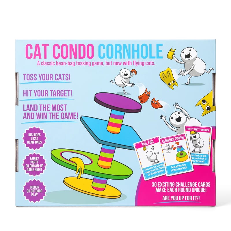 Exploding Kittens Board & Card Games Cat Condo Cornhole (Exploding Kittens)