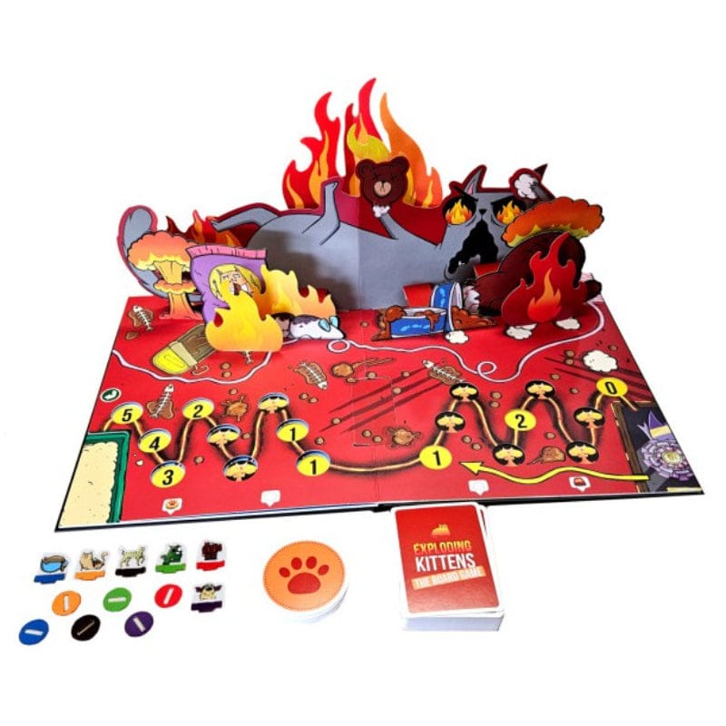 Exploding Kittens Board & Card Games Exploding Kittens - The Board Game Super Fan Edition