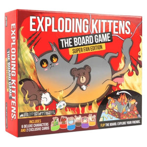 Exploding Kittens Board & Card Games Exploding Kittens - The Board Game Super Fan Edition