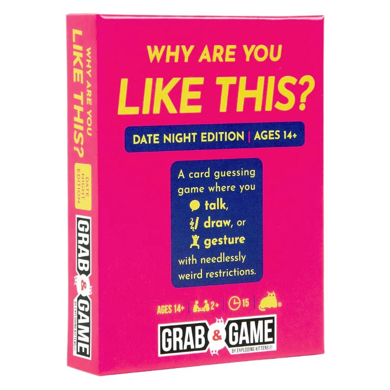 Exploding Kittens Board & Card Games Grab & Game - Why Are You Like This - Date Mode (By Exploding Kittens)