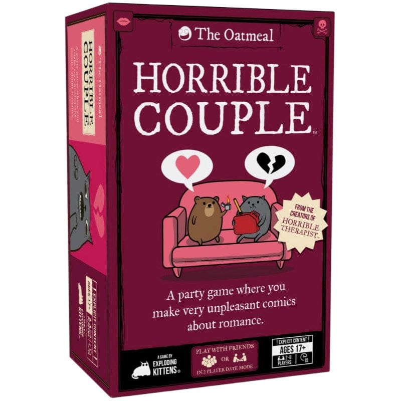 Exploding Kittens Board & Card Games Horrible Couple