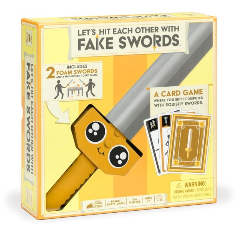 Exploding Kittens Board & Card Games Let's Hit Each Other With Fake Swords by Exploding Kittens