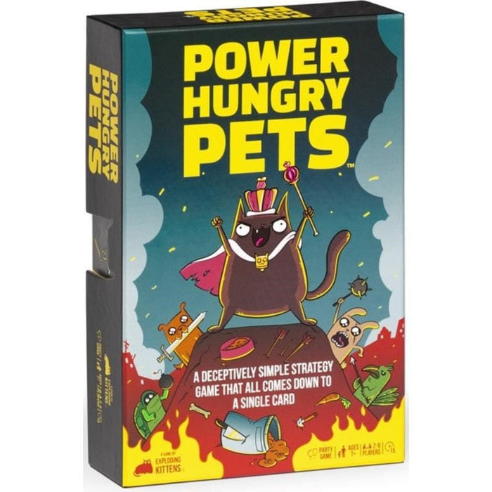 Power Hungry Pets - Party Game (By Exploding Kittens)