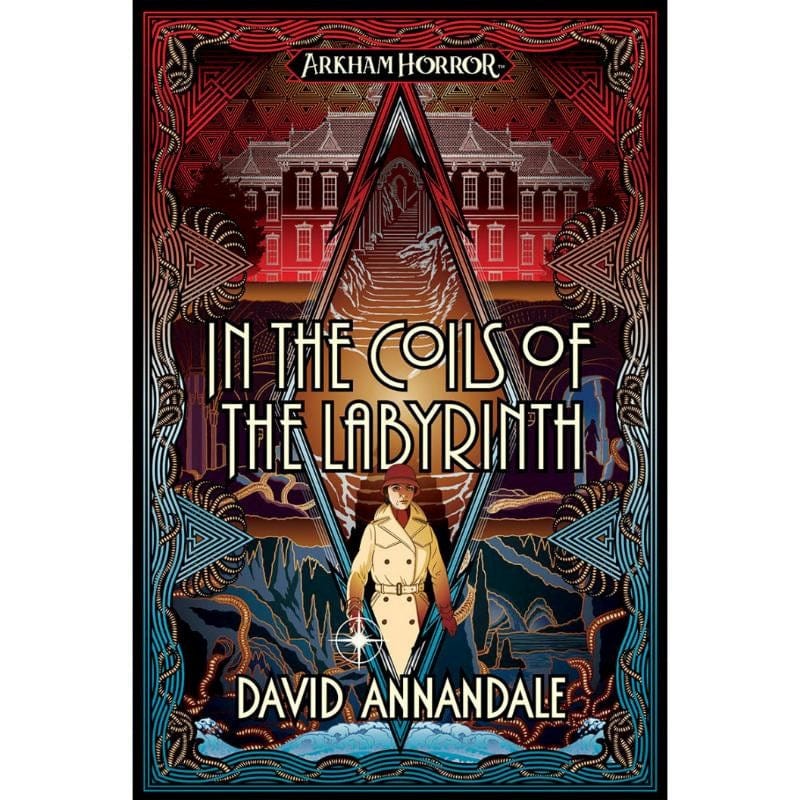 Fantasy Flight Games Fiction & Magazines Arkham Horror - In the Coils of the Labyrinth Novel