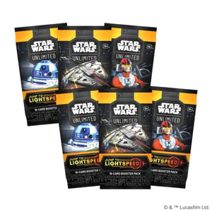 Fantasy Flight Games Trading Card Games Star Wars Unlimited TCG - Jump to Lightspeed - Booster (14/03/2025 Release)