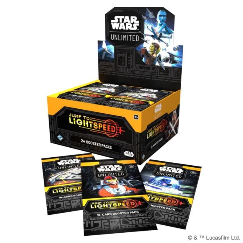 Fantasy Flight Games Trading Card Games Star Wars Unlimited TCG - Jump to Lightspeed - Booster Display (24) (14/03/2025 Release)