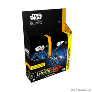 Fantasy Flight Games Trading Card Games Star Wars Unlimited TCG - Jump to Lightspeed - Carbonite Booster Display (12) (14/03/2025 Release)