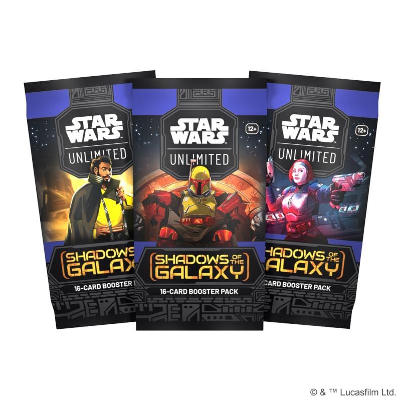 Fantasy Flight Games Trading Card Games Star Wars Unlimited TCG - Shadows of the Galaxy Booster