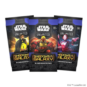 Fantasy Flight Games Trading Card Games Star Wars Unlimited TCG - Shadows of the Galaxy Booster