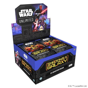 Fantasy Flight Games Trading Card Games Star Wars Unlimited TCG - Shadows of the Galaxy Booster Box (24)