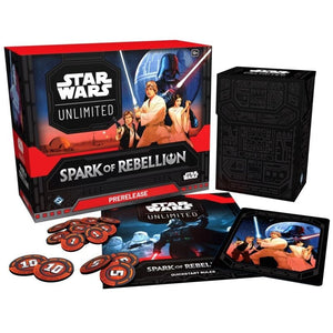 Fantasy Flight Games Trading Card Games Star Wars Unlimited TCG - Spark of Rebellion Prerelease Box (01/03/2024 Release)