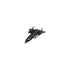 Fascinations Construction Puzzles Metal Earth - Aircraft - Blackbird (Coloured)