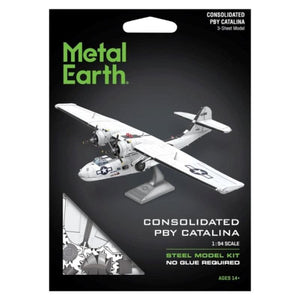 Fascinations Construction Puzzles Metal Earth - Consolidated Pbt Catalina