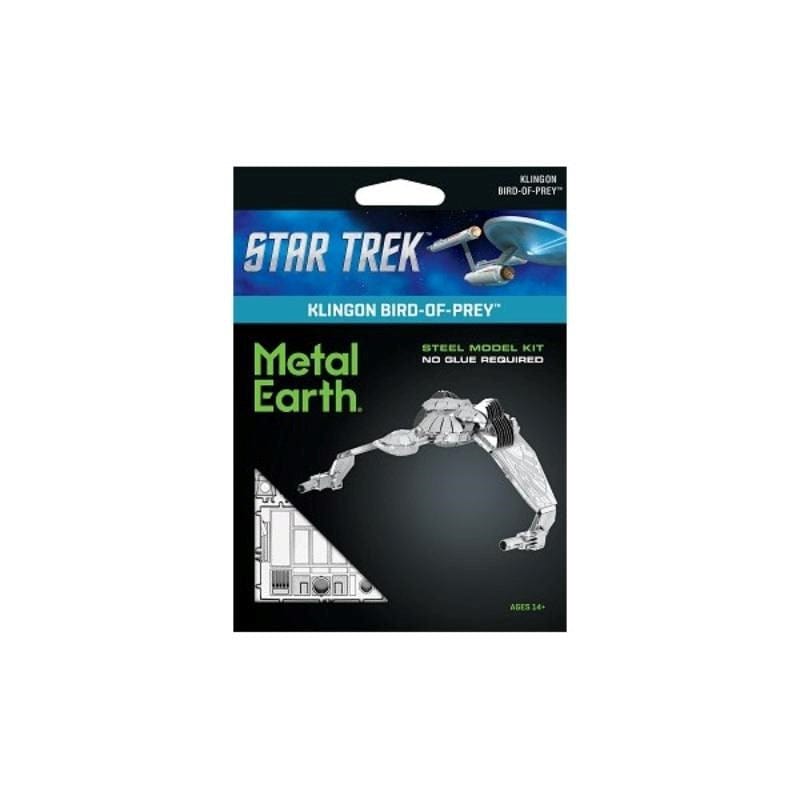 Fascinations Construction Puzzles Metal Earth - Star Trek - Klingon Bird-of-Prey