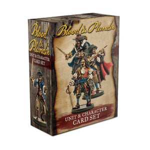 Firelock Games Miniatures Blood & Plunder - Unit & Character Card Set