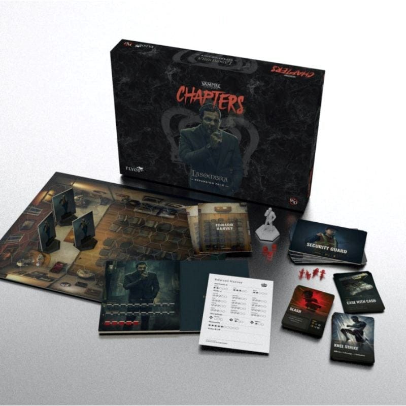 Flyos Games Board & Card Games Vampire The Masquerade - Chapters - Lasombra Expansion (Q1 '23 release)