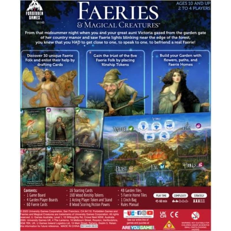 Forbidden Games Board & Card Games Faeries & Magical Creatures - Board Game
