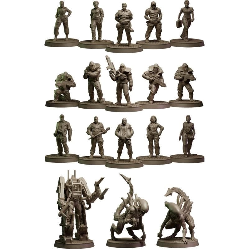 Free League Publishing Roleplaying Games Alien RPG - Rapture Protocol Miniatures