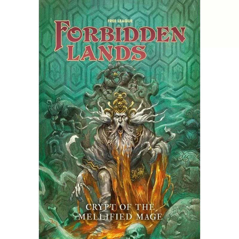 Free League Publishing Roleplaying Games Forbidden Lands - Role-playing Game - Crypt of the Mellified Mage