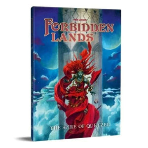 Free League Publishing Roleplaying Games Forbidden Lands - Role-playing Game - Quetzel's Spire Scenario Compendium