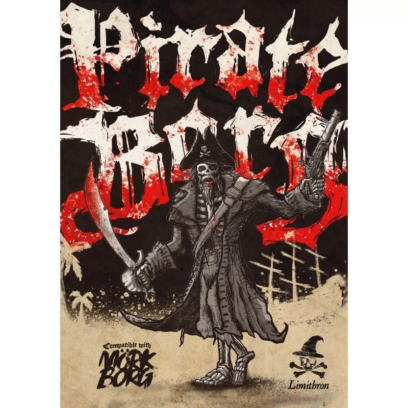 Free League Publishing Roleplaying Games Pirate Borg (A Mork Borg Rpg) Core Rulebook